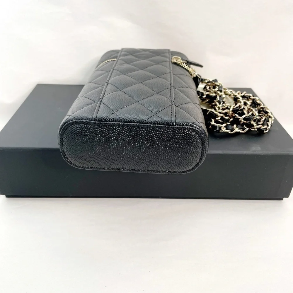 Chanel Phone Holder With Crossbody Chain Bag